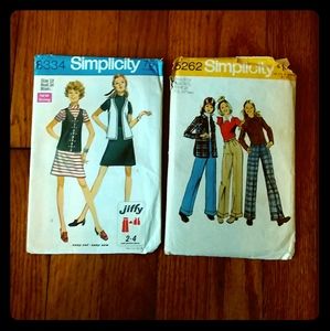 Simplicity vintage patterns